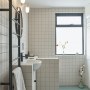 Hackney Home | green bathroom  | Interior Designers